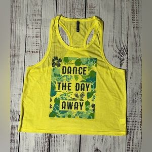 Sugar and Bruno Dance The Day Away Tank Top, Small, NWOT
